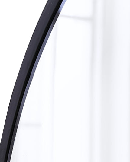 Wall Mirror Round Shaped Bathroom Makeup X-Large-1975420485718118404