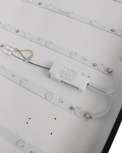 EMITTO 3-Colour Ultra-Thin 5CM LED Ceiling 90W Black-1975420421977280516