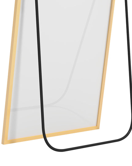 Yezi 165X60CM Full Length Mirror Wall Mounted Mirror Gold-1973193573386031108