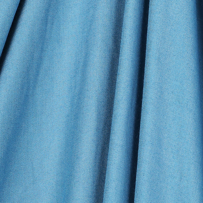 Dreamz 4pcs Double Size 100% Bamboo Bed Sheet Set in Blue Colour-1973194025158709252