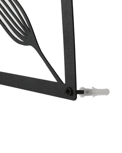 Yezi Metal Wall Art 4Pcs Floral Minimalist Line Decor-1973193531543654404