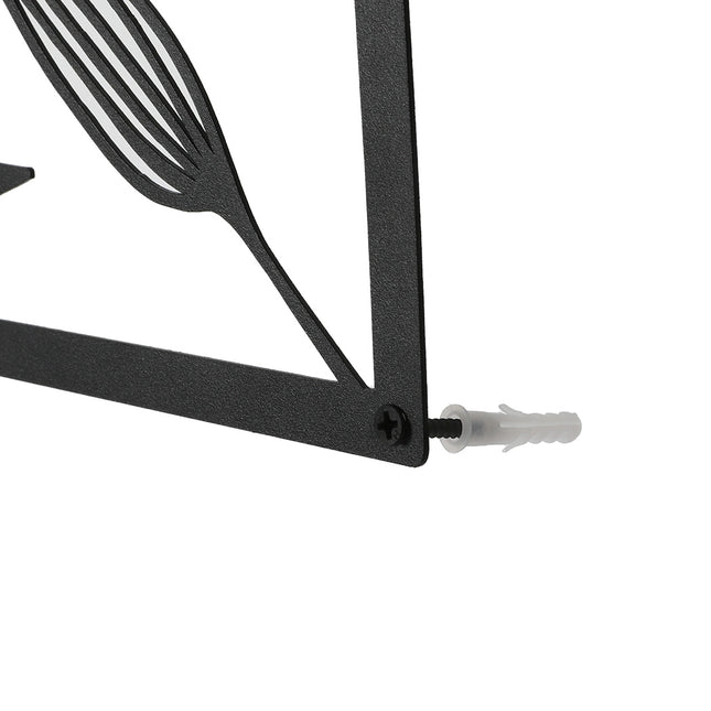 Yezi Metal Wall Art 4Pcs Floral Minimalist Line Decor-1973193531543654404