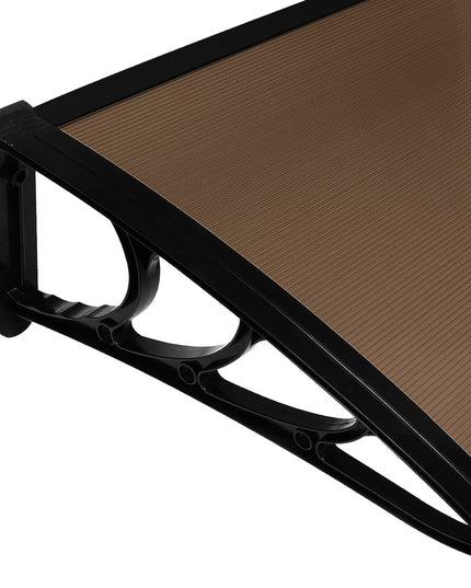 Mountview Window Door Awning Outdoor 1M X 1.5M Brown 1x1.5M-1973193987636465668