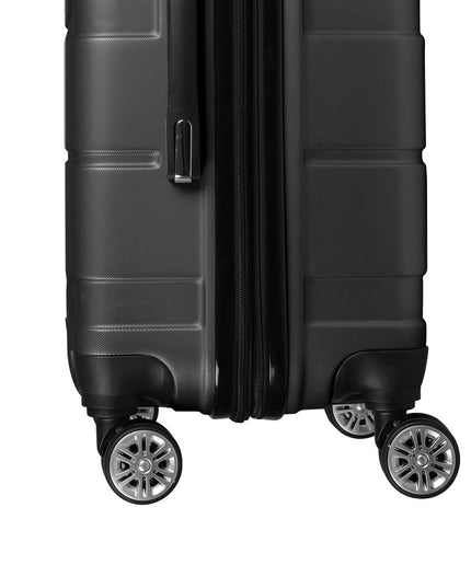 Slimbridge 24" Inch Expandable Luggage Black 24 inch-1973193943084568580