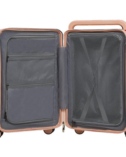 Slimbridge 26" Luggage Wide Handle Hard Case Pink-1975420323562131461