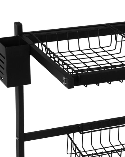 TOQUE Dish Drying Rack Over Sink Steel 85 CM-1973193927708250117