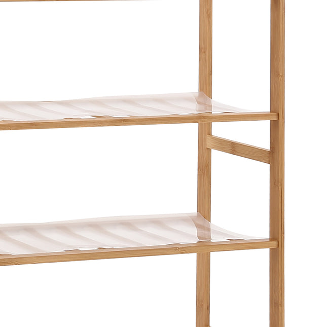 Levede Bamboo Shoe Rack Storage Wooden-1975420510481289221