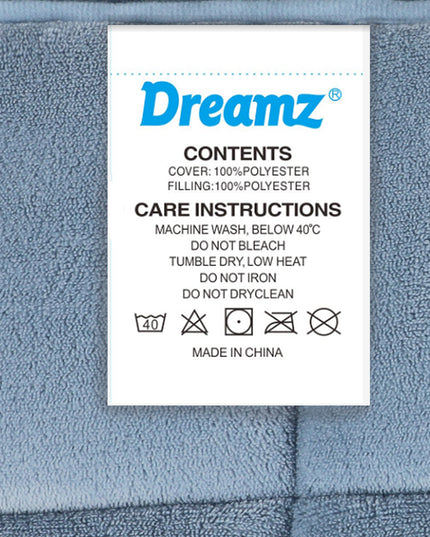 DreamZ Quilt Doona Comforter Blanket Blue King-1973193699538112517