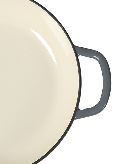 3.5L Enamel Dutch Oven Pan in Black Colour-1975420477065269253