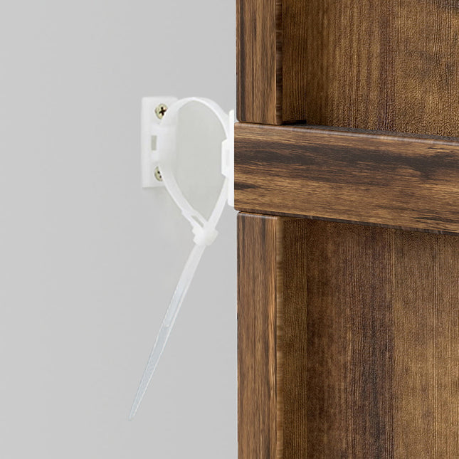 Levede 6 Tier Book Shelf Adjustable Shelves Walnut-1984023719512772613