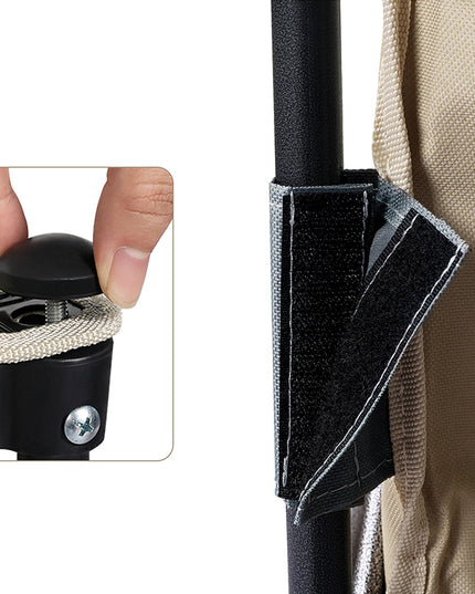 Lambu Folding Wagon Cart Khaki-1975420333397774341