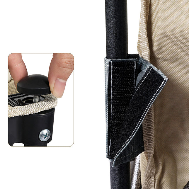 Lambu Folding Wagon Cart Khaki-1975420333397774341