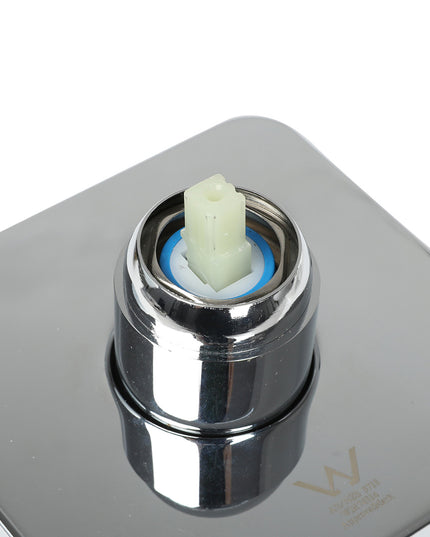 Dutxa Brass Shower Mixer Tap Cold Hot Charcoal-1975420468664078341