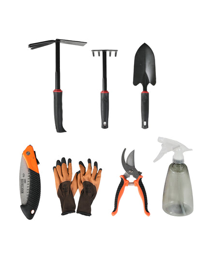 Lambu Gardening Hand Tools 7PC with Storage Bag-1975420464029372421