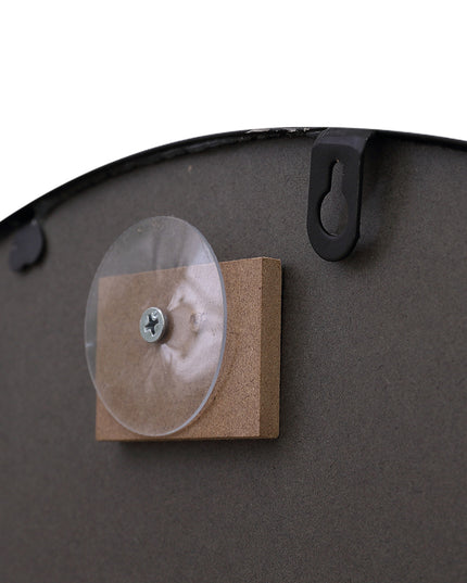 Wall Mirror Round Shaped Bathroom Makeup Large-1975420485088972805