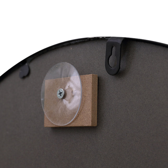 Wall Mirror Round Shaped Bathroom Makeup Large-1975420485088972805