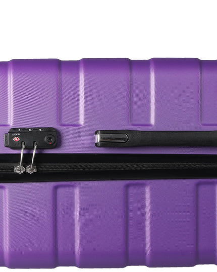 Slimbridge 3PC Luggage sets Suitcase Purple-1973193942879047685