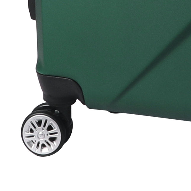 Slimbridge 2pcs 20"Travel Luggage Set Green-1973193936348516357