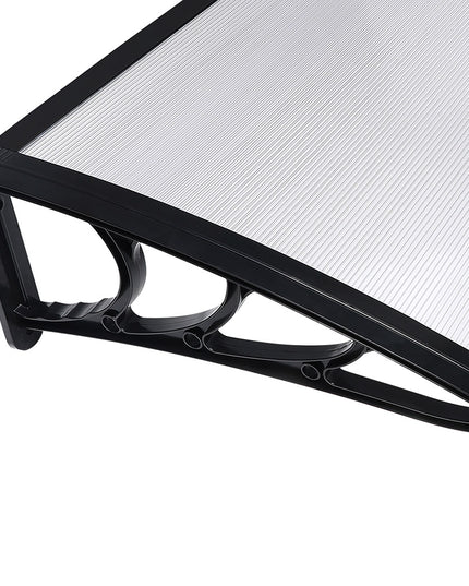 Mountview Window Door Awning Outdoor 1M X 1.2M Transparent 1x1.2M-1975420432177827845