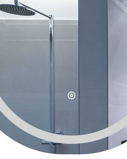 EMITTO LED Wall Mirror Oval Anti-fog 50x75cm-1975420500775669765