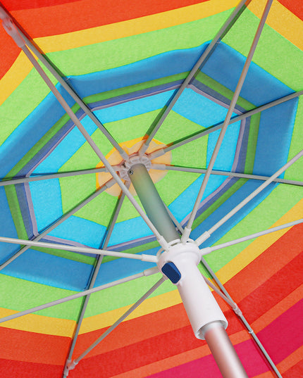 Mountview 2M Outdoor Beach Umbrellas Sand Colorful-1975420331447422980