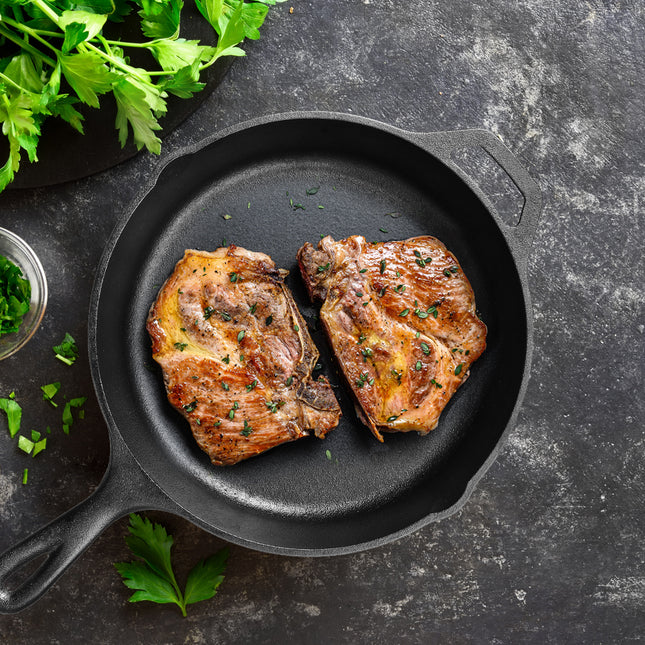 TOQUE Non Stick Frying Pan Cast Iron-1973193929083981830