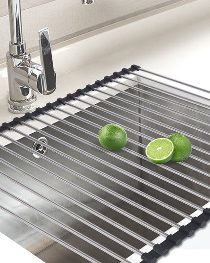 TOQUE Stainless Steel Dish Drying Rack-1973193932091297798