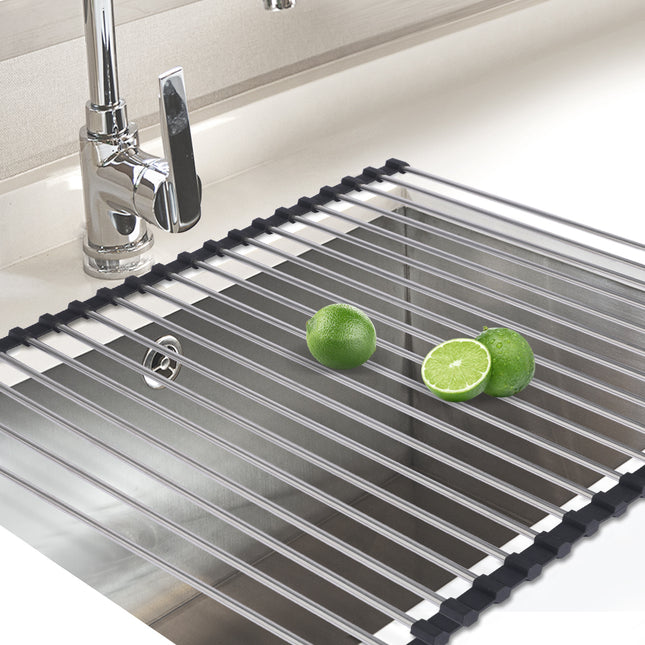 TOQUE Stainless Steel Dish Drying Rack-1973193932091297798