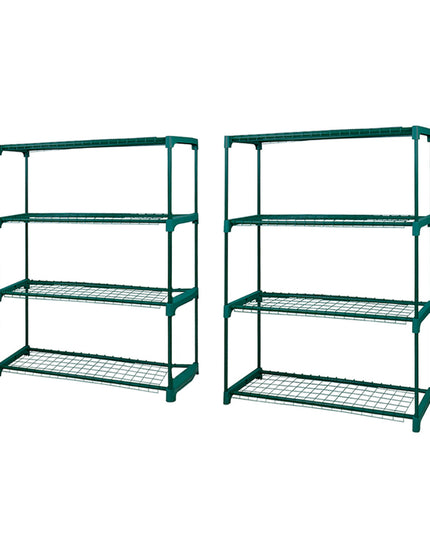 Levede 2x 4 Tier Plant Stand Shelves-1973193770933555200