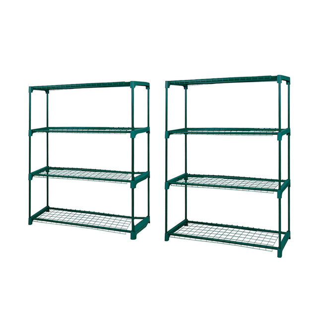 Levede 2x 4 Tier Plant Stand Shelves-1973193770933555200