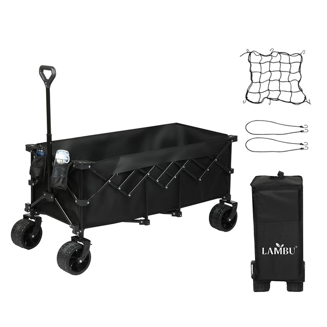 Lambu Folding Wagon Trolley Cart-1975420333745901568